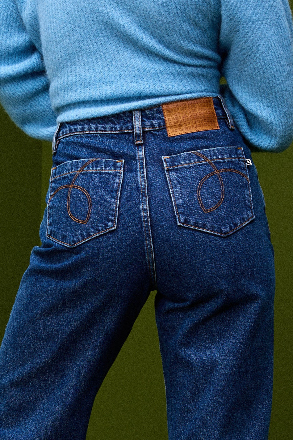 JEAN NELSON MEDIUM BLUE