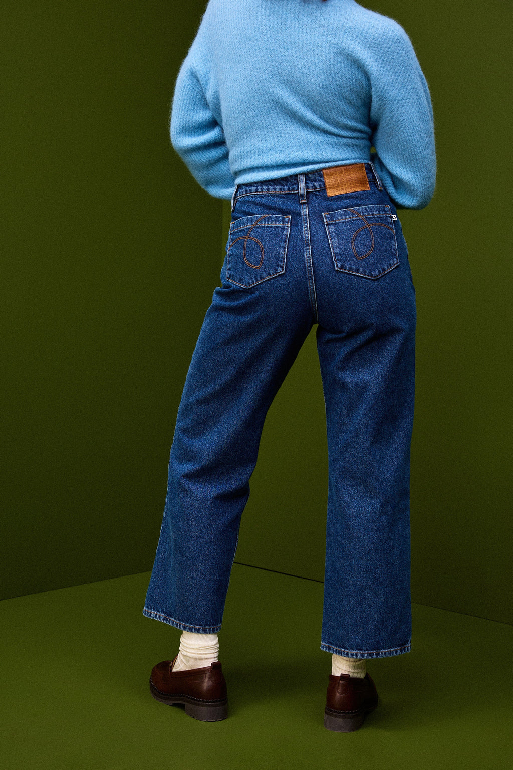 JEAN NELSON MEDIUM BLUE