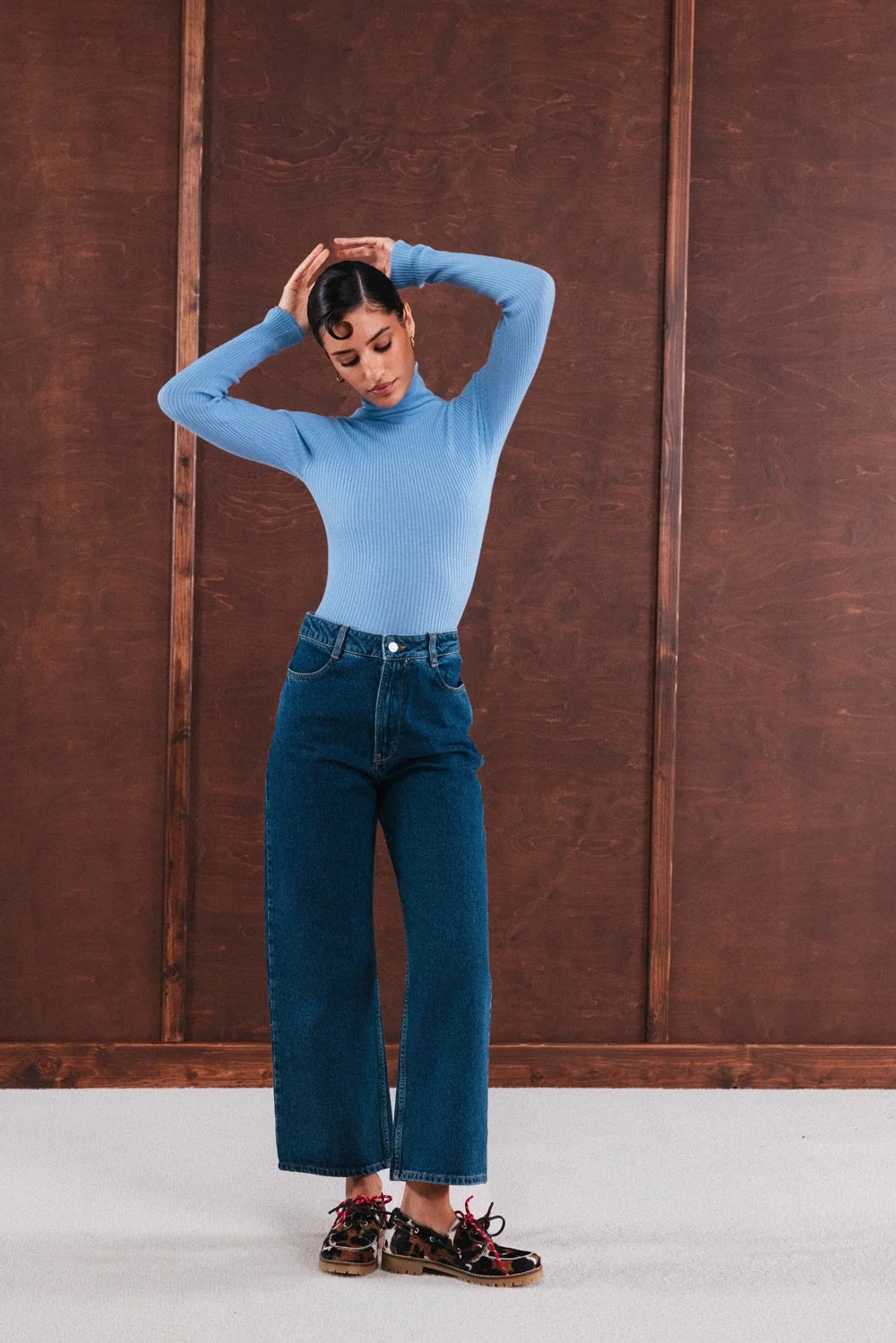 JEAN NELSON MEDIUM BLUE