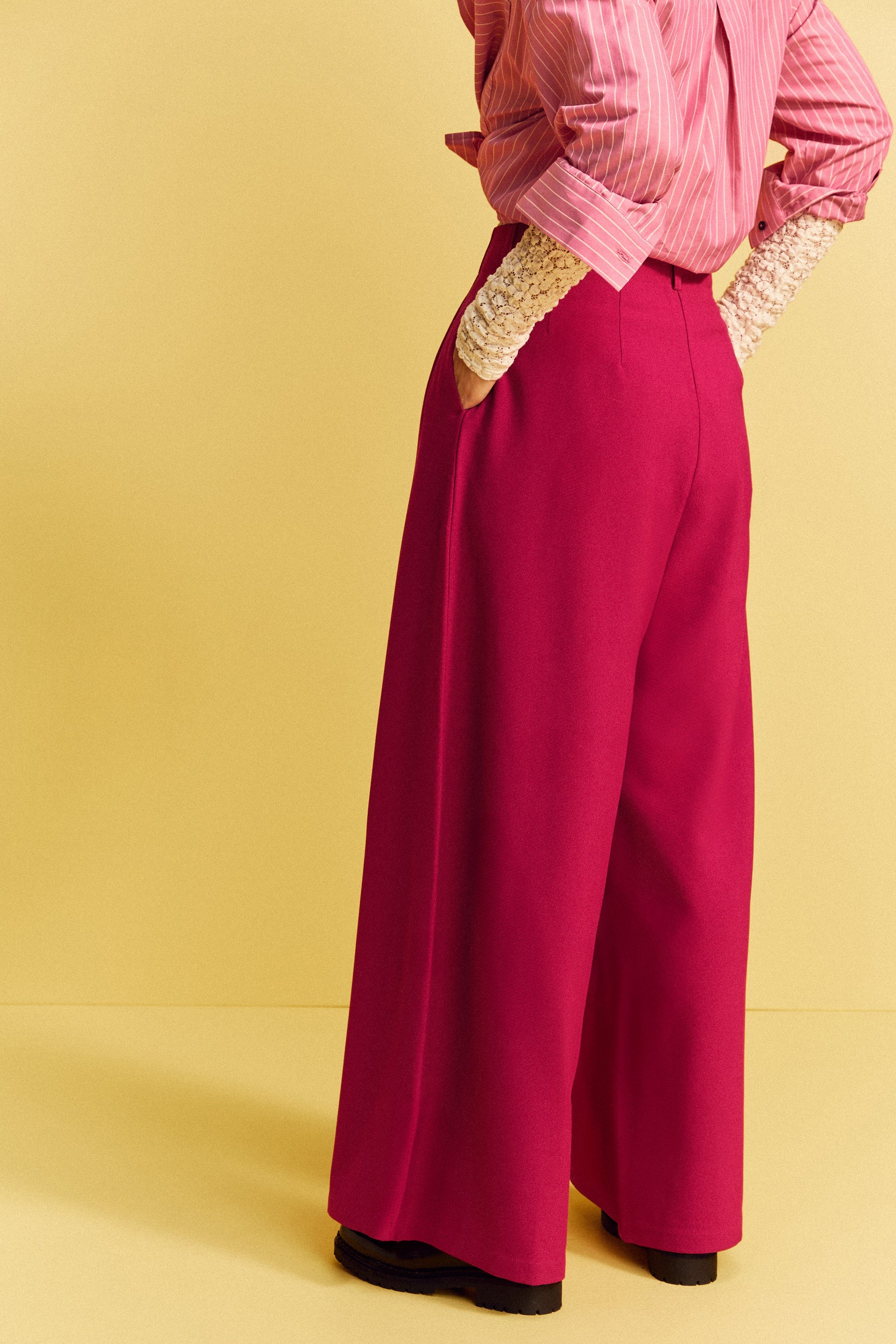 PANTALON HARYA FUCHSIA