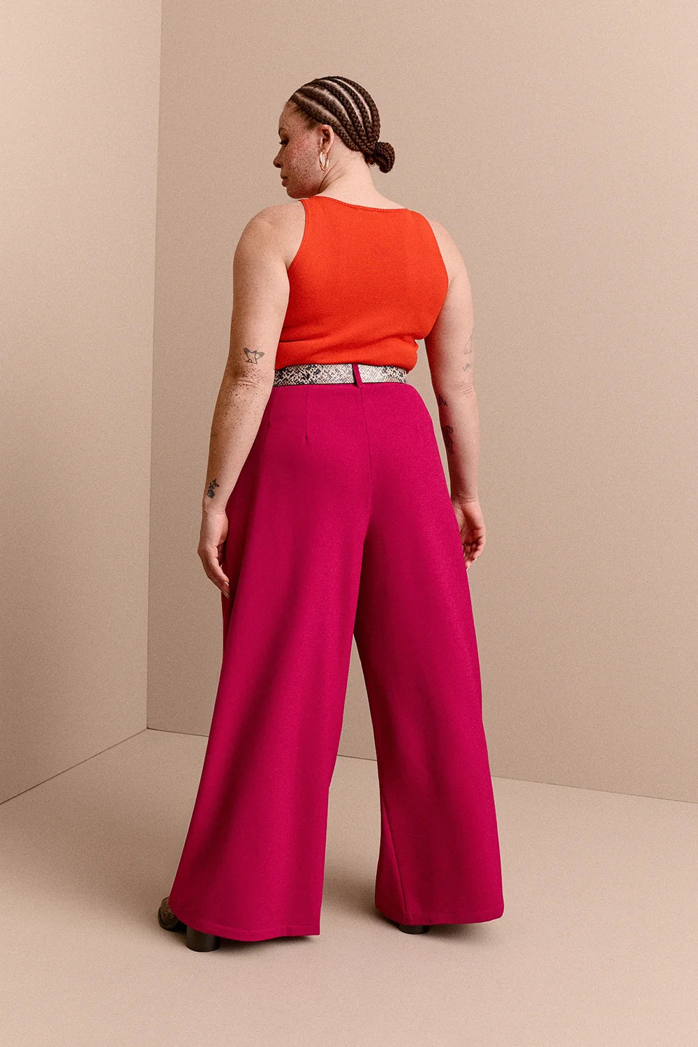 PANTALON HARYA FUCHSIA