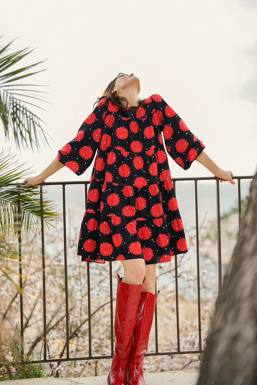 ROBE JENNY TOMATO FIELD