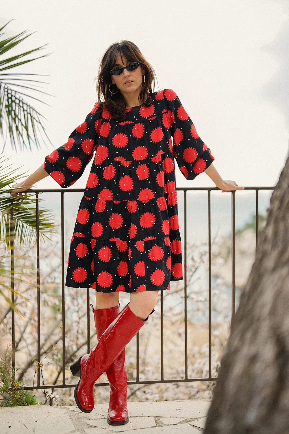 ROBE JENNY TOMATO FIELD