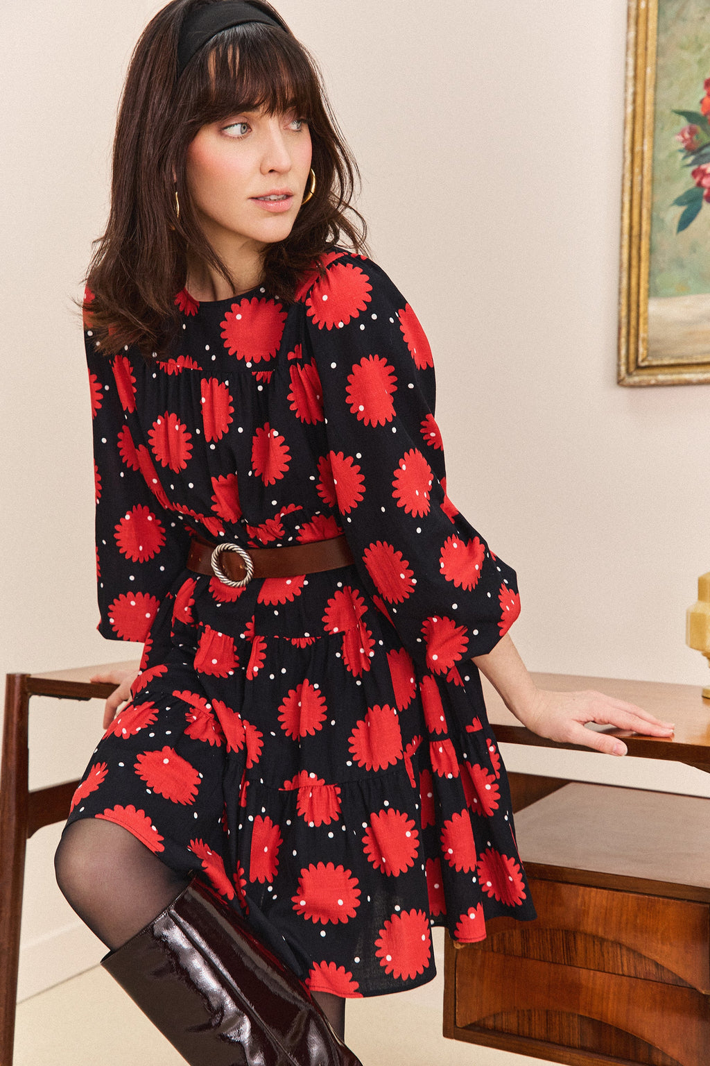 ROBE JENNY TOMATO FIELD