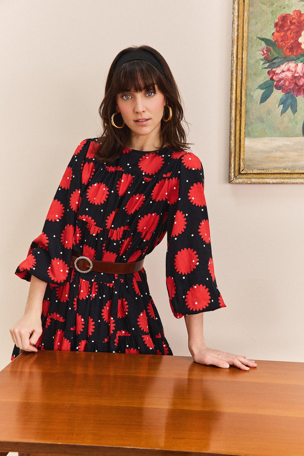 ROBE JENNY TOMATO FIELD