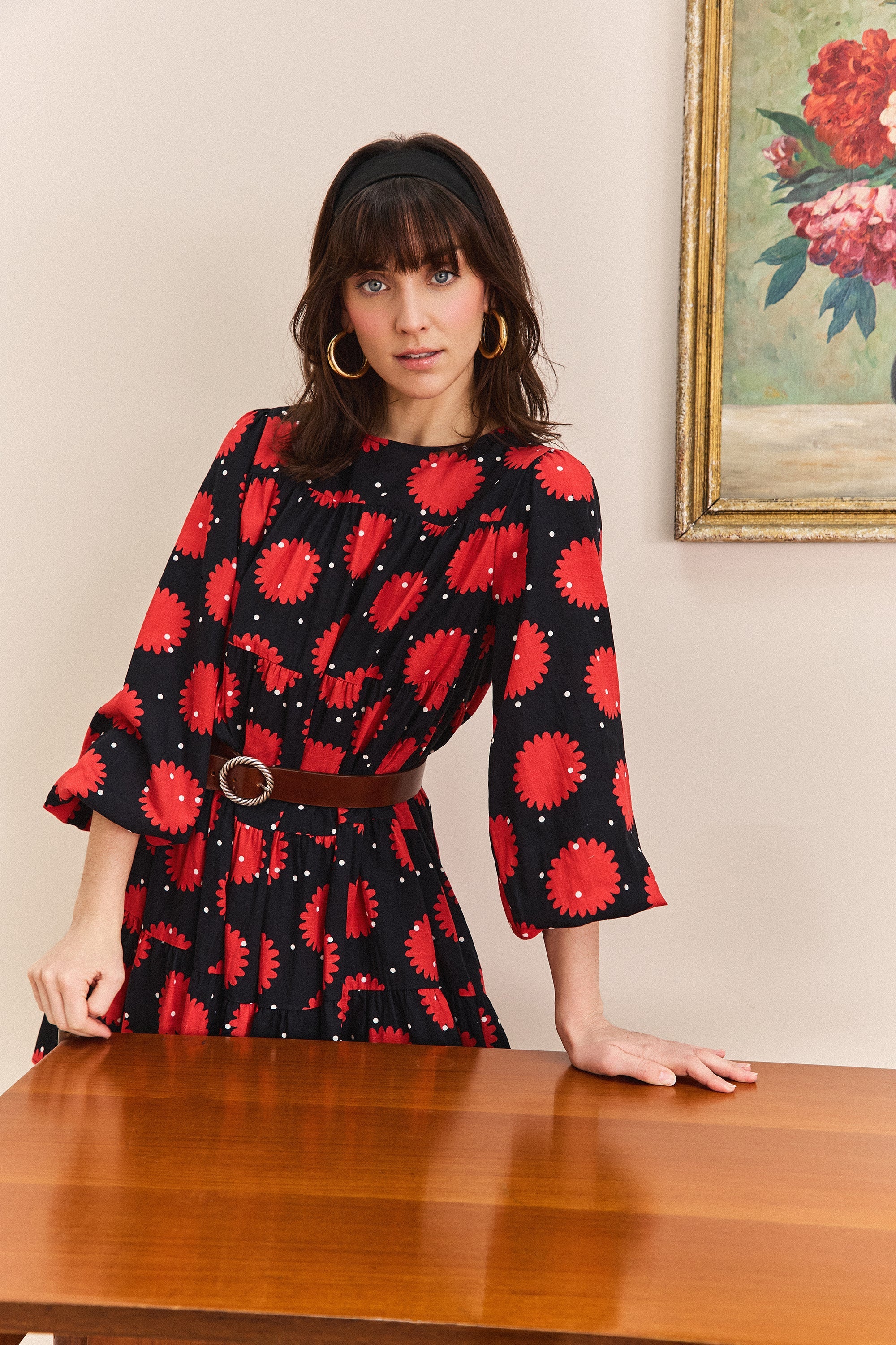 ROBE JENNY TOMATO FIELD